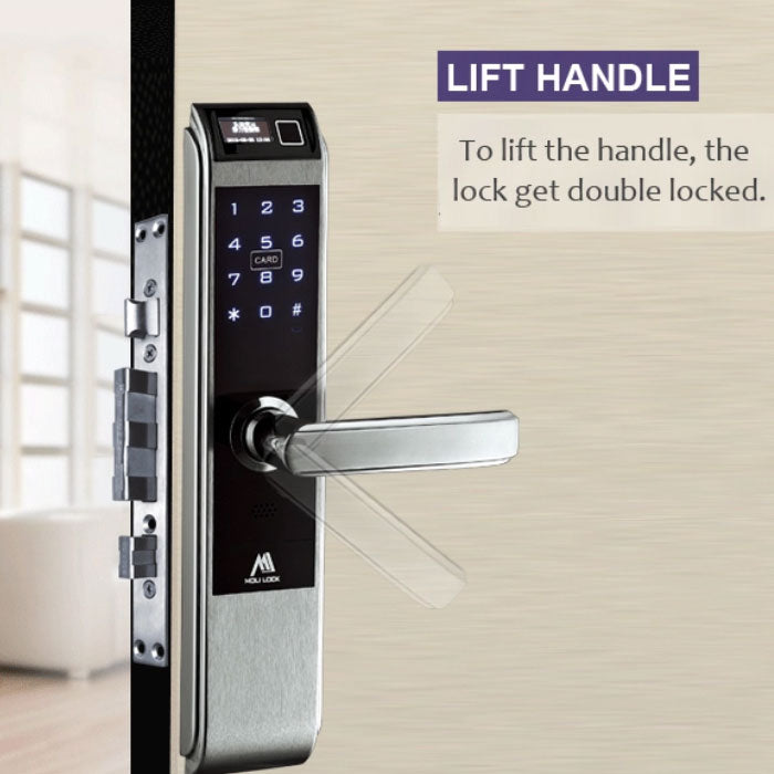 Moli Fingerprint door lock, Left - SS