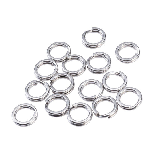 Mustad Saltism SS Forged Split Ring MA111-SS-8-15