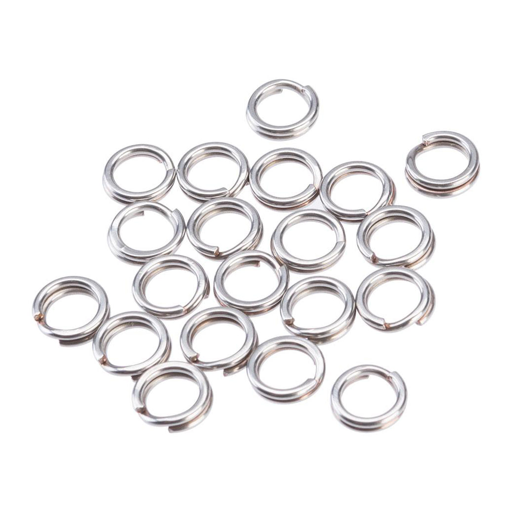 Mustad Saltism SS Forged Split Ring MA111-SS-6-20