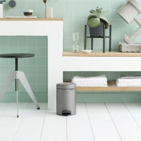 Brabantia Pedal Bin Newicon Platinum 3lt