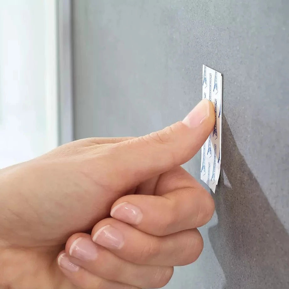 Tesa Waterproof Hooks Large Rectangular Secure Hold Upto 2kg