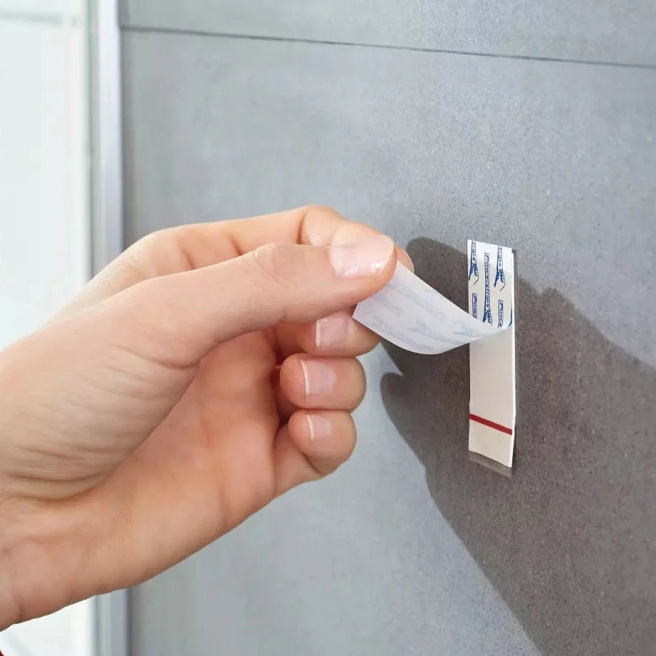 Tesa Waterproof Hooks Large Rectangular Secure Hold Upto 2kg