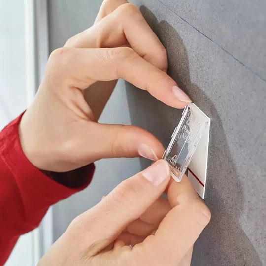 Tesa Waterproof Hooks Large Rectangular Secure Hold Upto 2kg