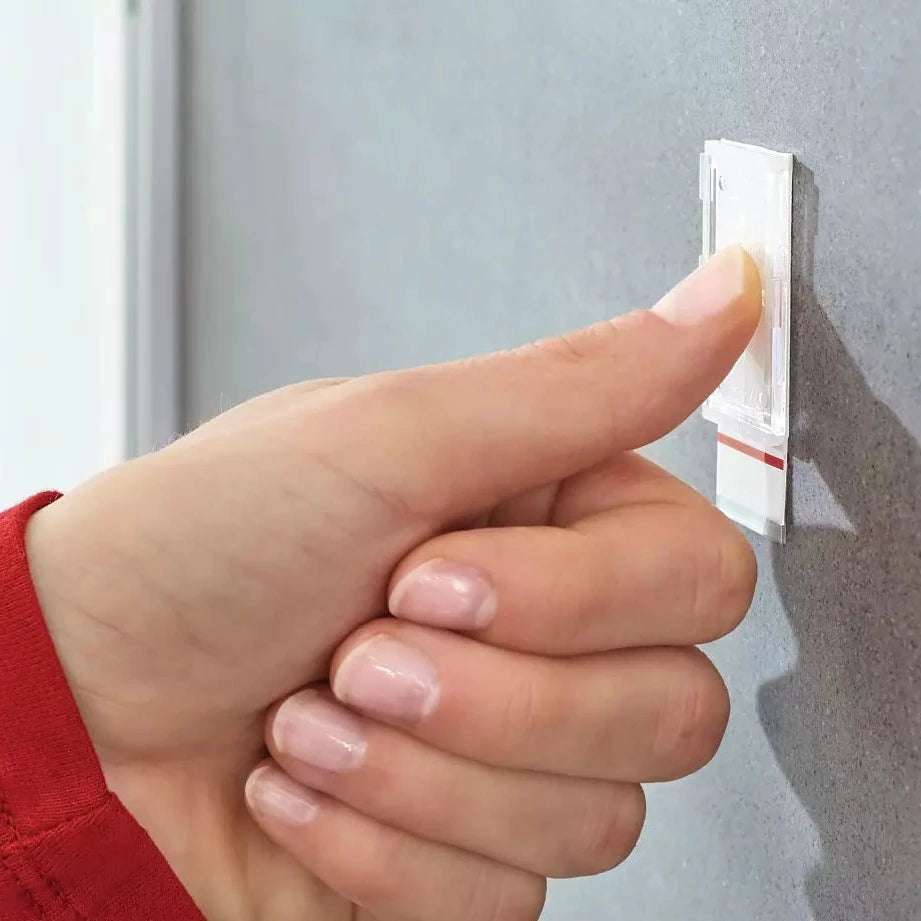Tesa Waterproof Hooks Large Rectangular Secure Hold Upto 2kg