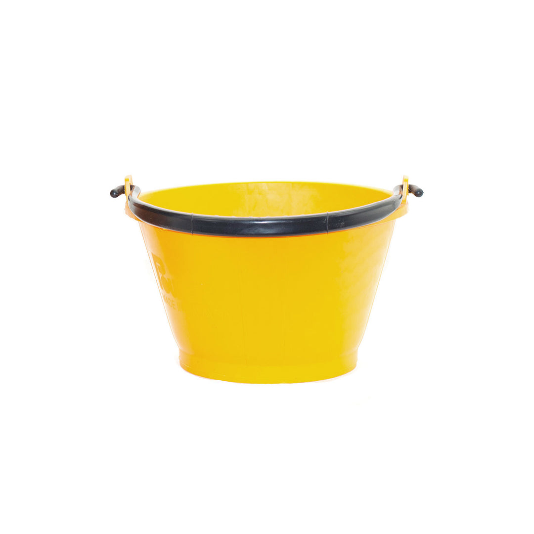 Plastic Yellow Cement Bucket PW122