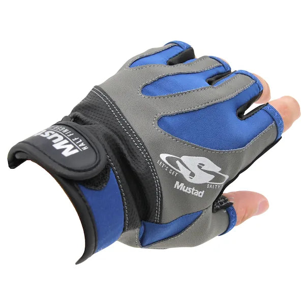 Mustad Half Finger Casting Glove GL004