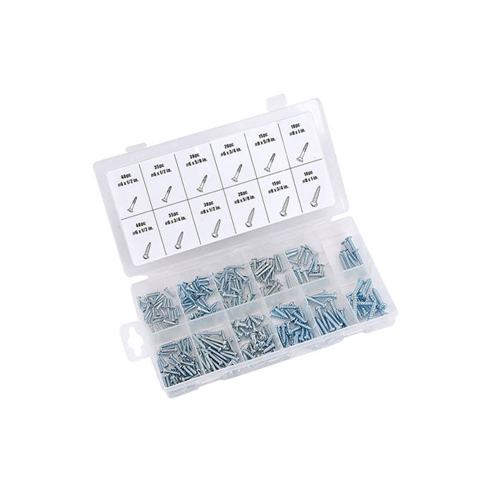 Metal and Wood Screw Assortment 300pc