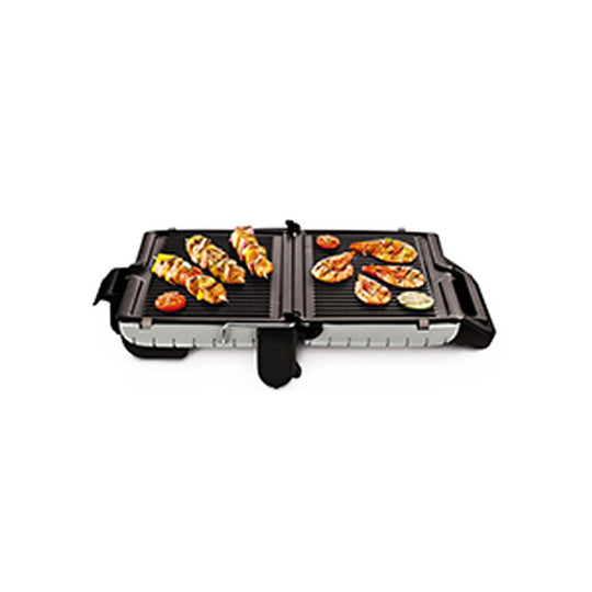 Ultra Compact Grill Silver, 1700W - Grill & Barbecue Positions