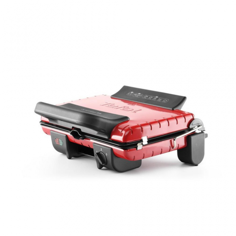 Ultra Compact Grill Red, 1700W - Grill & Barbecue Positions