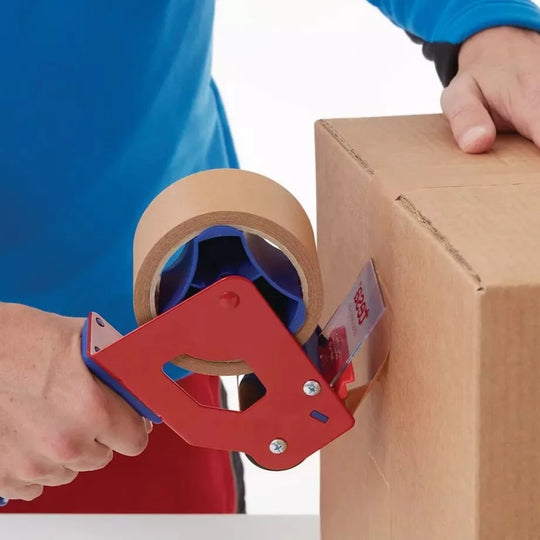 Tesa Pack Hand-Held Tape Dispenser Metal Housing