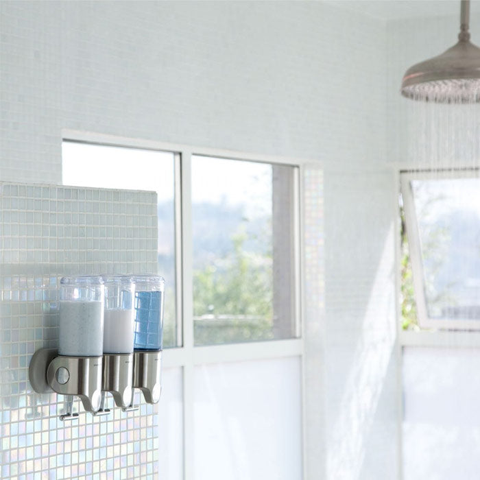 Simplehuman Shower Soap Dispenser Triple