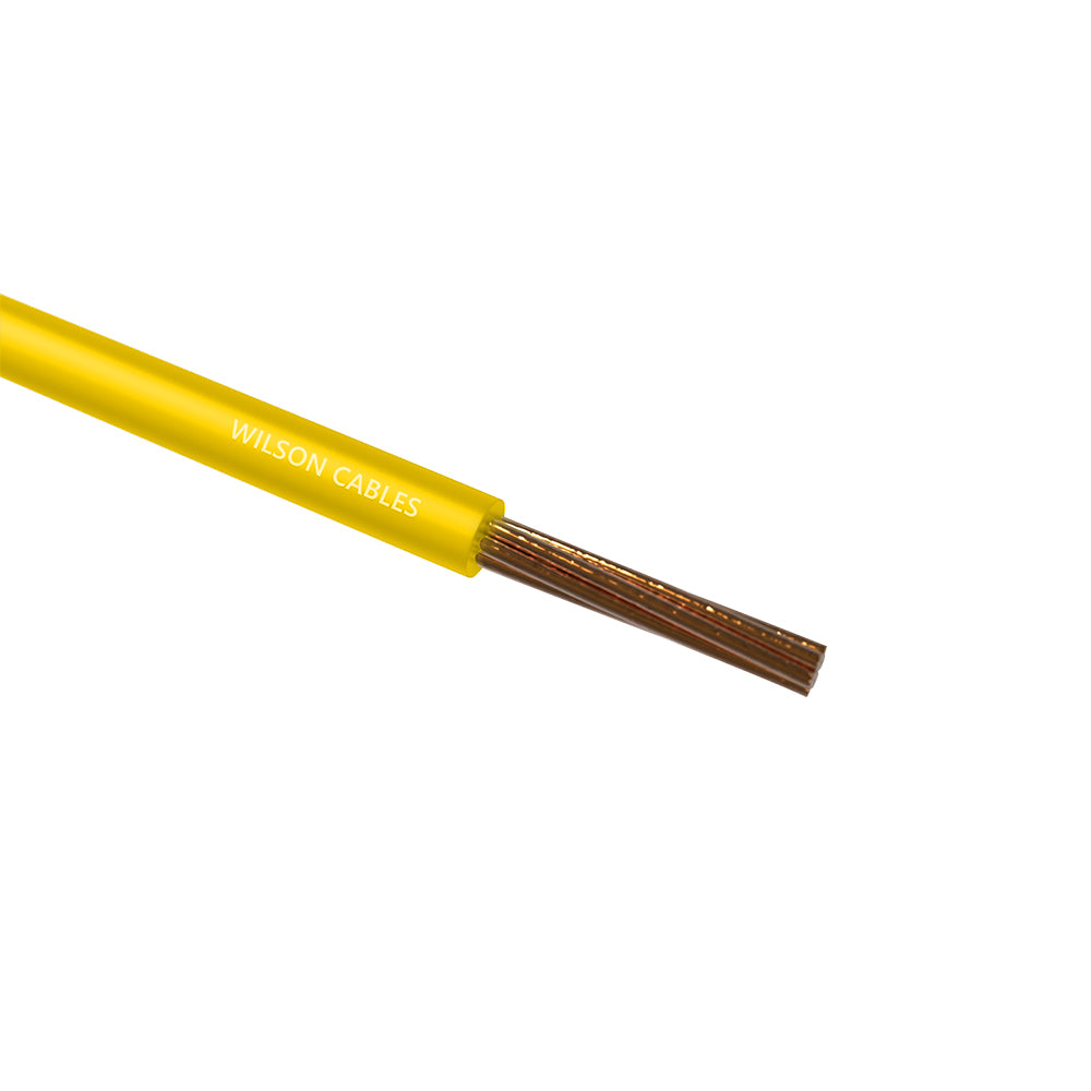 Wilson Cable 1C x 1.5mm x 100 Meter Yellow