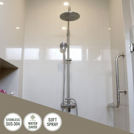 Stainless Steel Shower Head Round 8 Inch