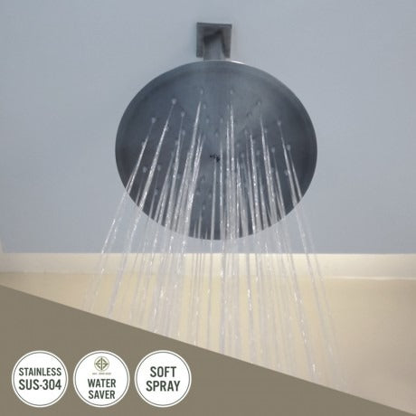 Stainless Steel Shower Head Round 8 Inch